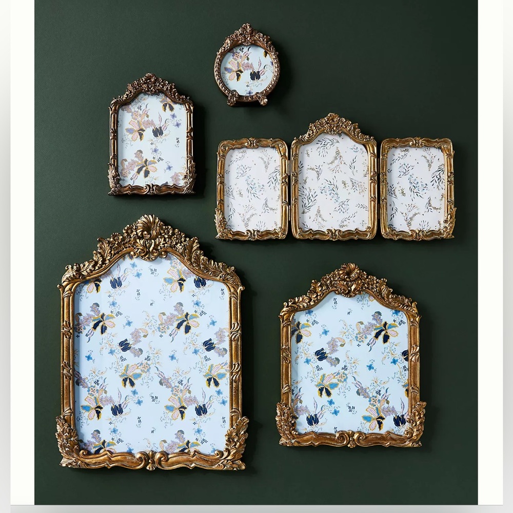 Anthropologie Regency inspired Victoria Medium Frame EUC